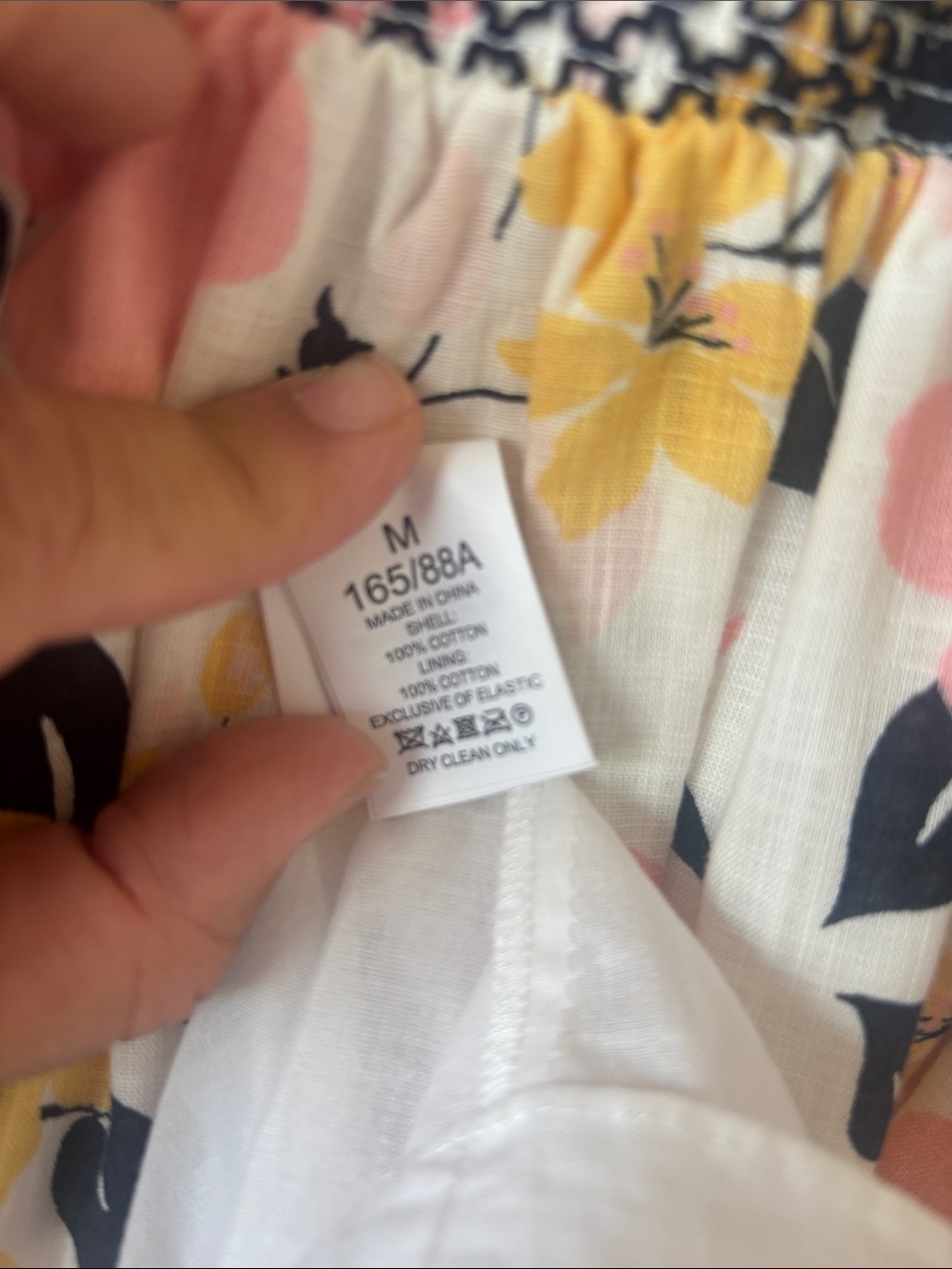 Kate Spade Size M floral cotton dress NWOT - Picture 8 of 8